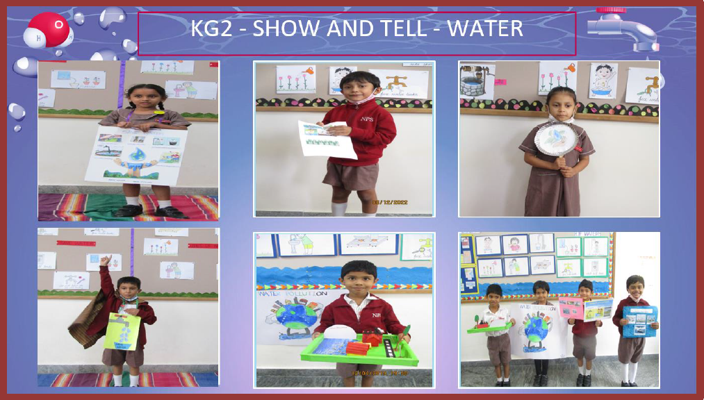 KG 2 Show And Tell-Water